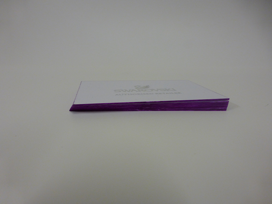 Edge Painted Business Cards