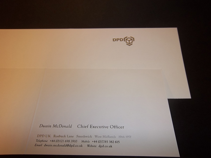 Envelope Foil Printed