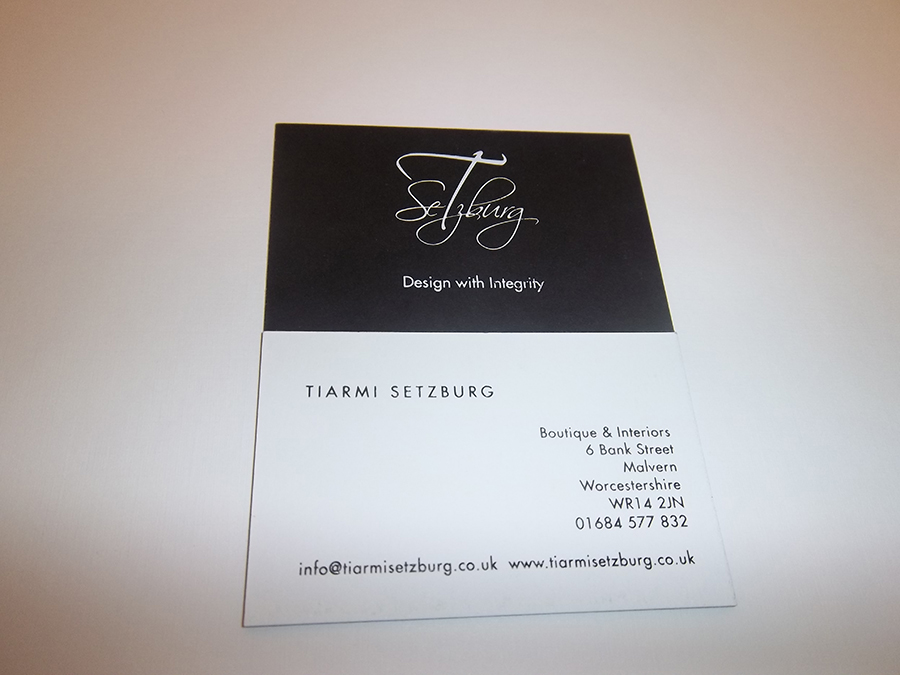 Business Card on GF Smith Stock 2 sides