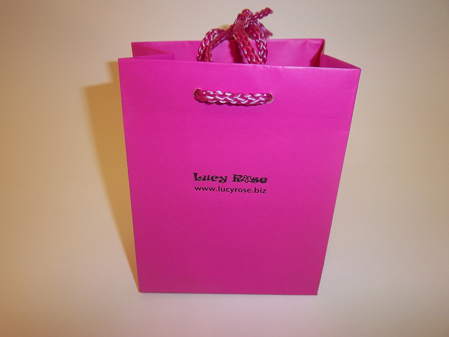 Small Laminated Bag Foil Printed in Black