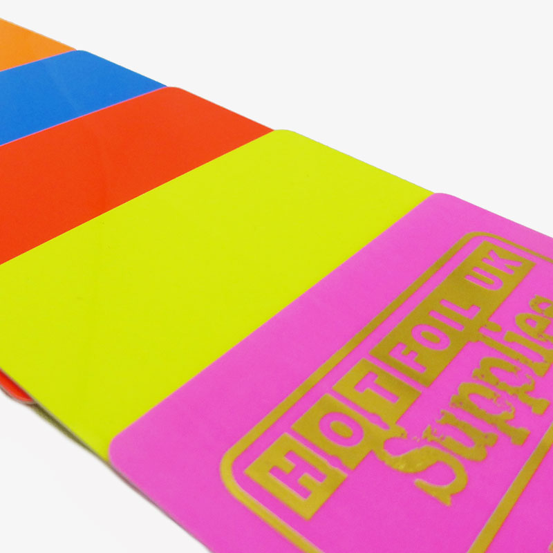 Fluorescent Cards - 100 Cards